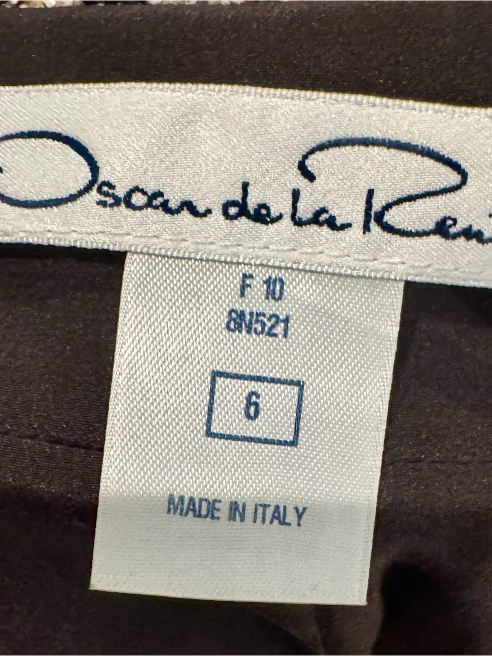 Oscar de la Renta Yellow, Brown & Cream Tweed Blazer Jacket - Picture 3 of 4